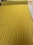 English 17 1/2 Yards of Goldenrod and Green Fabric For Sale - Image 3 of 4