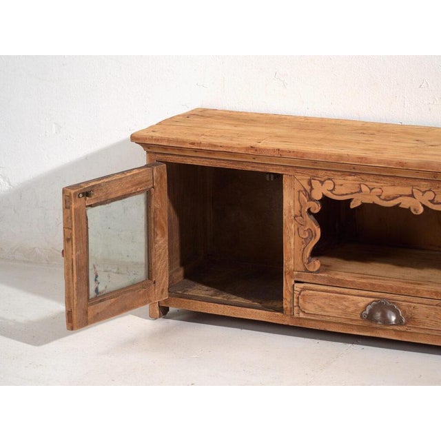 Antique Painted Panel Sideboard For Sale - Image 11 of 13