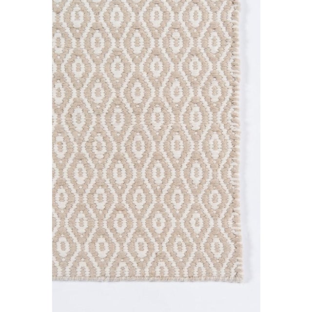 Erin Gates Newton Davis Beige Hand Woven Recycled Plastic Area Rug 3'6