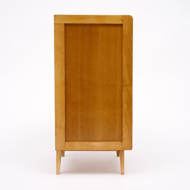 Brown Period Mid-Century Modern French Chiffonier, Circa 1950 For Sale - Image 8 of 9