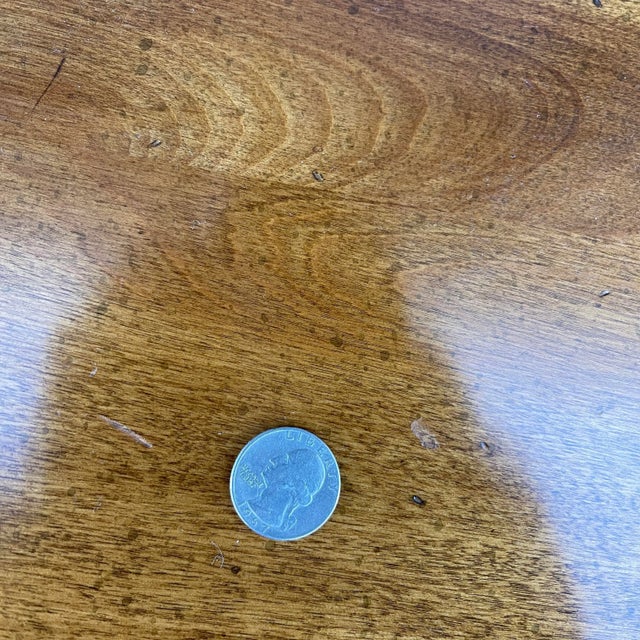 1980s Ethan Allen Country French Birch Tiered Side Table (26-8304 Fruitwood) For Sale - Image 9 of 11