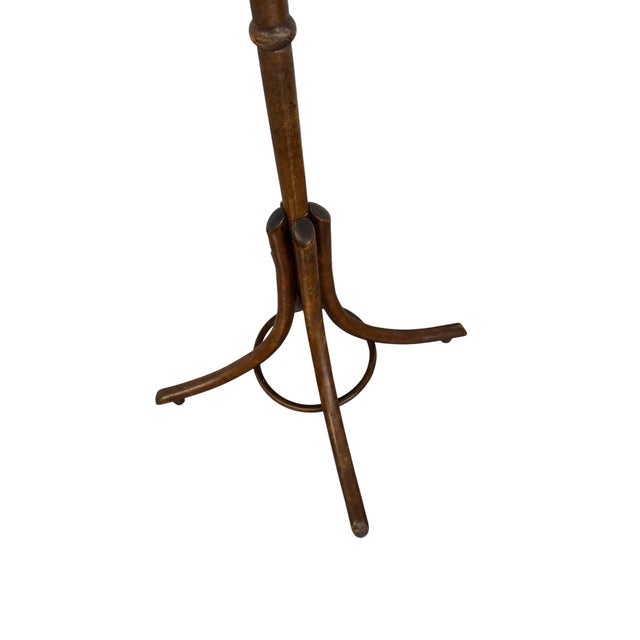 Antique Handcrafted Bentwood Coat Rack and Hat Stand by Michael Thonet, 1900 For Sale - Image 3 of 10