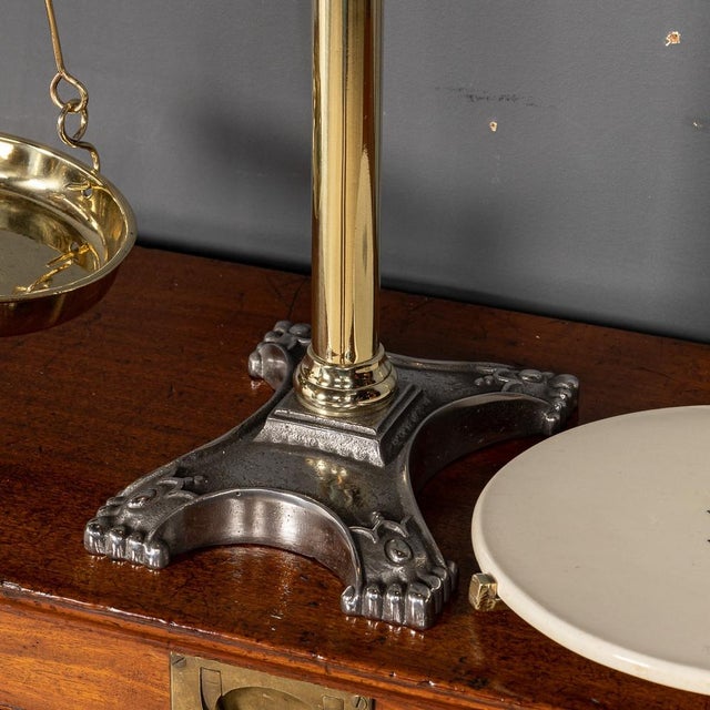 19th Century Victorian Weighing Scales by J White & Son., 1880s For Sale - Image 12 of 17