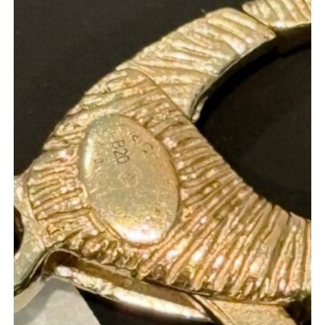 Silver Vintage Lagerfeld Era Chanel Strass Crystal Logo Chain Belt Necklace Bag Jewelry For Sale - Image 8 of 16