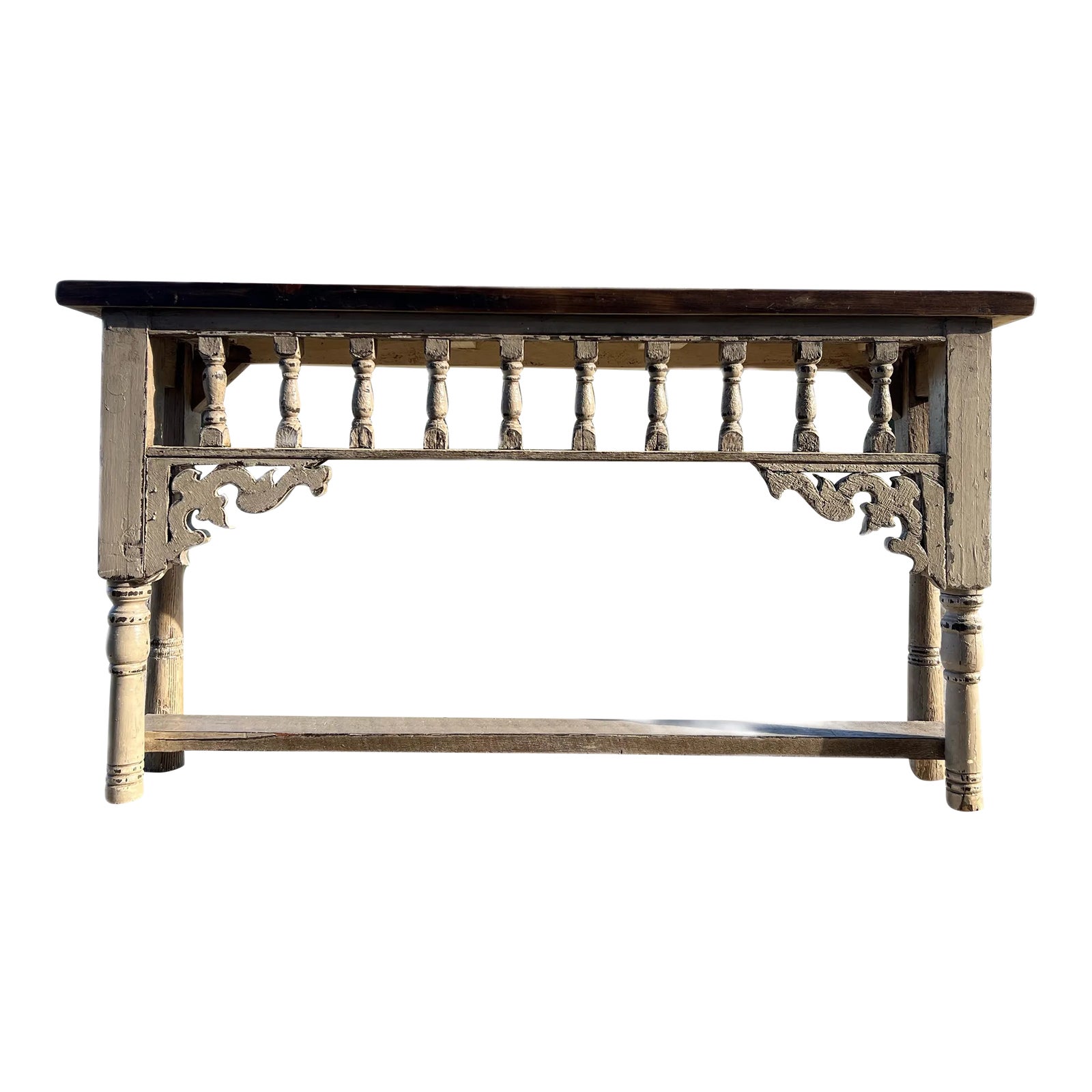 Architectural Salvage Console Table | Chairish