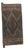 Antique Charcoal Gray Igbo Carved Door For Sale