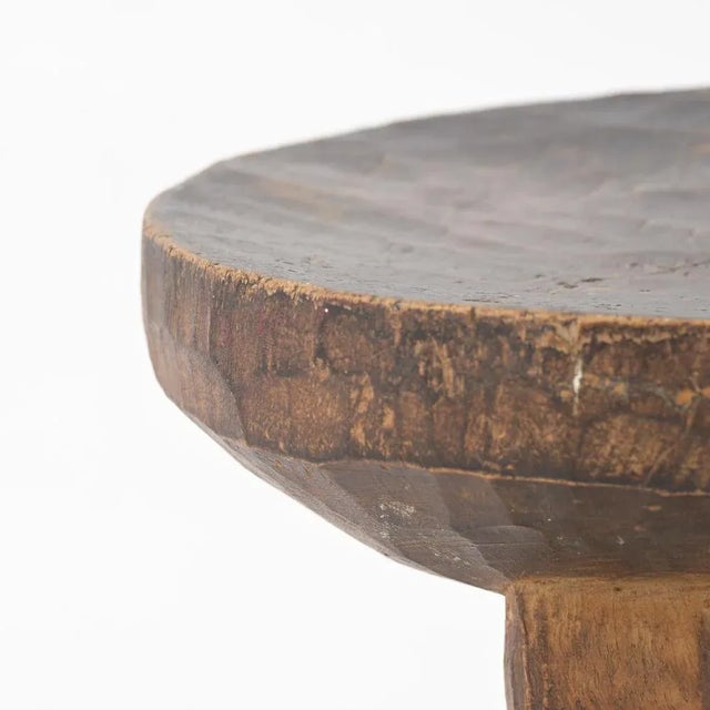 Vintage African Tribal Stool, 1950s For Sale - Image 9 of 17
