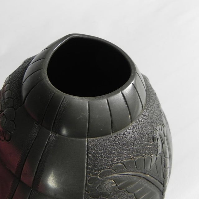 20th Century Art Nouveau Tin Vase by Petizon, 1890s For Sale - Image 13 of 16