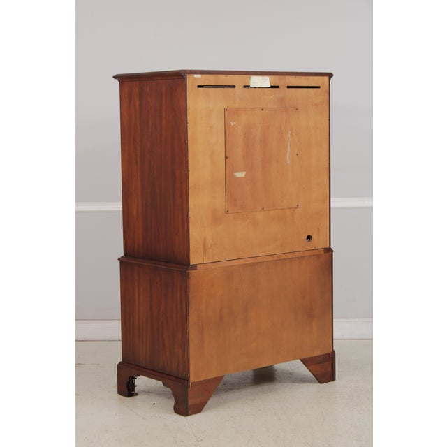 Henkel Harris Cherry Tv Armoire Cabinet For Sale - Image 12 of 15