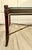 1980s Faux Bamboo Metal Leather Coffee Table For Sale - Image 5 of 16