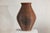 Ribbed Vintage Pottery Vase With Burnished Surface For Sale - Image 16 of 18