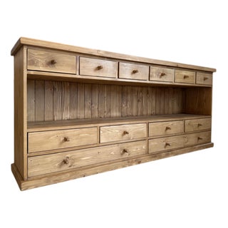 Rustic Chest of Drawers in Solid Wood For Sale