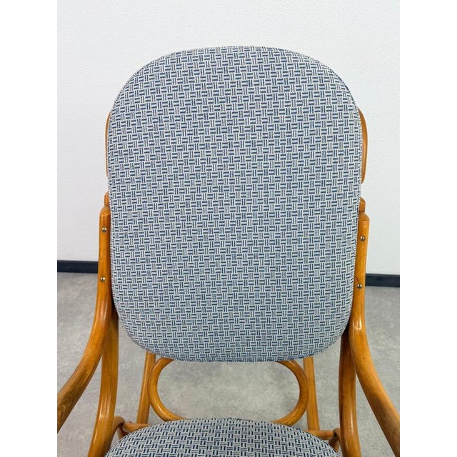 Brown Mid-Century Modern Bentwood Rocking Chair from Ton, 1960s For Sale - Image 8 of 16