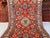 Red Persian Karaja Medallion Hand-Knotted Wool Rug - 4'0" X 7'2" For Sale - Image 11 of 12