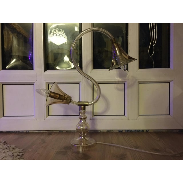 Glass Table Lamp, 1960s For Sale - Image 14 of 18