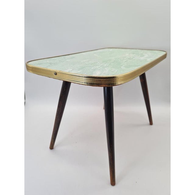 1960s Mid-Century Modern Coffee or Side Table with Laminated Top, 1960s For Sale - Image 5 of 10