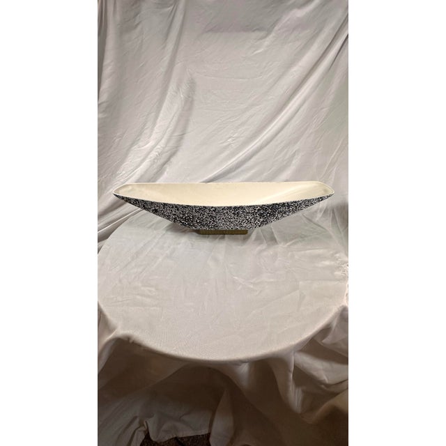 Mid-Century Modern Very Sexy, Long Boat Planter California Pottery by Shawnee For Sale - Image 3 of 10