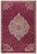 Turkish Antique Medallion Taupe Rug - c. 1880 Pomegranate Design For Sale