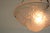 Antique Art Deco Art Nouveau Floral Pendant Chandelier in Soft Pink by Degue, 1930 For Sale - Image 6 of 14