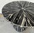 Original retail $5520, stylish Made Goods Modern Zebra Gloss Faux Bone Novak Entry Table, showroom floor sample