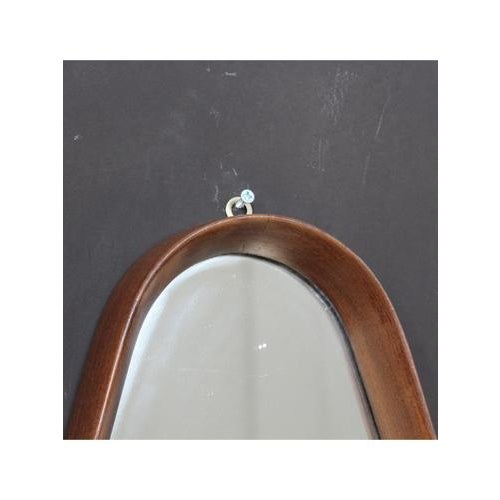 1950s Drop-Shaped Wall Mirror, 1950s For Sale - Image 5 of 11