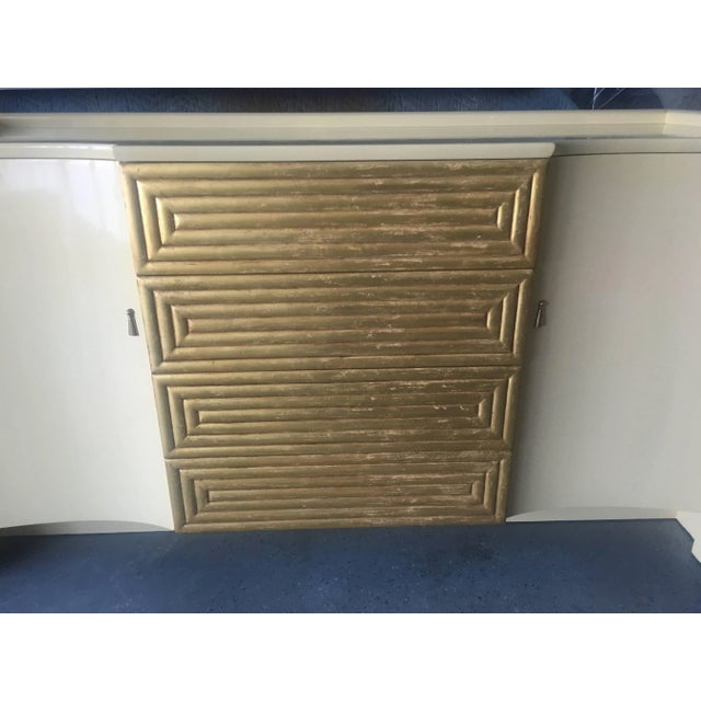 Cream Lacquer Buffet by Johann Tapp for Gumps, Circa 1940 For Sale In Los Angeles - Image 6 of 11