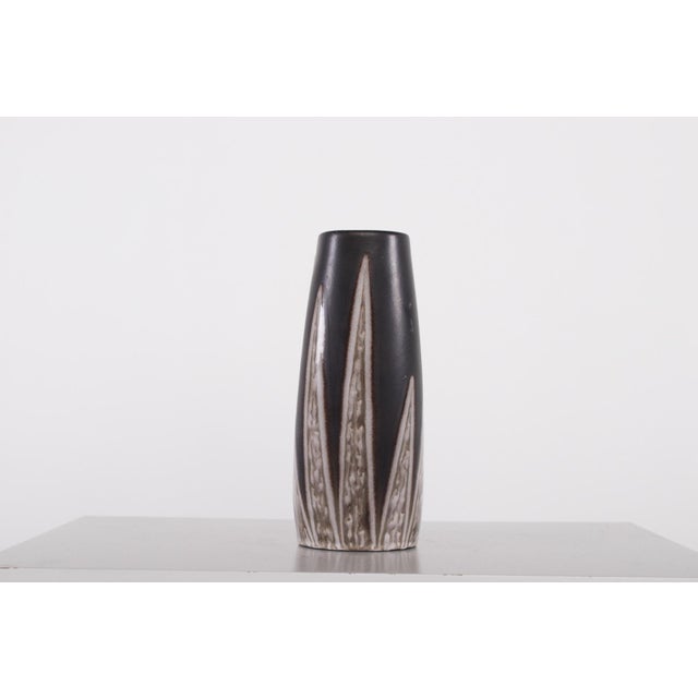 Mid-Century Modern Burgundia Vase by Svend Aage Jensen for Søholm Denmark, 1950s For Sale - Image 3 of 6