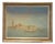 Venice with San Marco, Oil on Canvas, Gold Frame For Sale