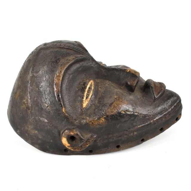 African Early 20th Century Senufo Wood Mask Côte d'Ivoire For Sale - Image 3 of 7