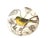Traditional 2012 Lot of 4 Williams Sonoma Botanical Birds Round Salad Luncheon Plates For Sale - Image 3 of 7