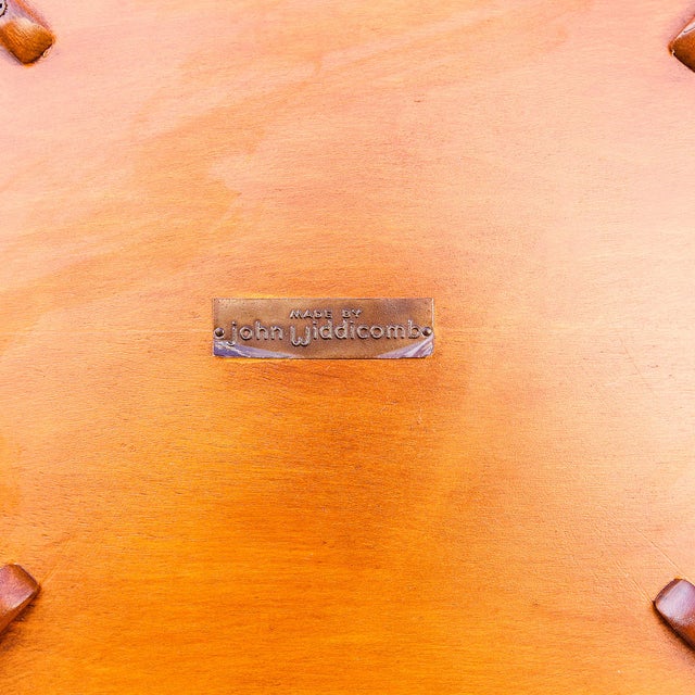 1950s Mid Century Floating Top Teak Side Tables by Robsjohn-Gibbings for Widdicomb For Sale - Image 10 of 12