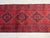 Long Red and Navy Tribal Medallion Runner Rug, 2'7" X 18'5" For Sale - Image 10 of 15