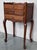 19th Louis XV Style French Darkness Oak Nightstands With Claw Finish Legs For Sale - Image 4 of 12
