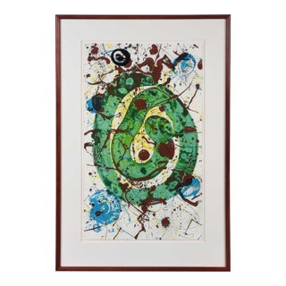 Sam Francis Silk Screen For Sale