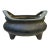 Antique Chinese Bronze Tripod Censer With Strap Handles & Xuande Mark Late Ming For Sale