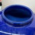 Glossy Deep Cobalt Blue Vase with Rounded Baluster Form For Sale - Image 4 of 7