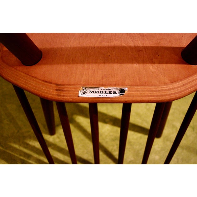 Four J77 Model Chairs by Folke Plasson for FDB, 1960, Set of 4 For Sale - Image 4 of 10
