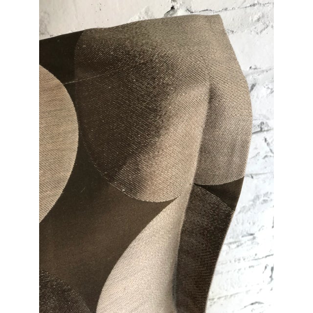 24" Brown and Tan Geometric Jim Thompson Pillows - a Pair For Sale In Atlanta - Image 6 of 9