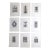 Antique 19th C. Large Folio Black & White Decorative Object Engravings - Set of 9 For Sale
