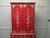 1960s Red Lacquer Cabinet with Interior Drawers and Shelves, 1960 For Sale - Image 5 of 9