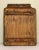 19th Century Primitive Large Hand-Crafted Solid Oak Drain Board For Sale - Image 4 of 12