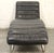 Black Leather Oviedo Chaise Lounge Chair by Restoration Hardware For Sale - Image 4 of 11