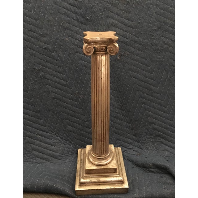 Not Yet Made - Made To Order Gilt Ionic Table Lamp For Sale - Image 5 of 5