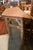 1990s Vintage Hand Crafted Adirondack Style Log Wood Console Hall / Sofa Table - Angled Edge For Sale - Image 5 of 17