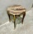 Copper Side Table Marble Topped French Style For Sale In Miami - Image 6 of 6