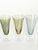 1970s Colored Glass Champagne Coupes, France, 1970, Set of 6 For Sale - Image 5 of 13