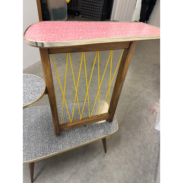 Eames German Plant Stand Mid Century Modern Vintage Eames Danish 50s 60s 70s Atomic For Sale - Image 4 of 13