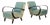 Sculptural Bentwood Lounge Armchairs by Jindřich Halabala, Czechoslovakia, 1940s, Set of 2 For Sale