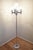 High-quality chrome floor lamp in space age design from the 1960s. - manufacturer kaiser leuchten from neheim - marking...