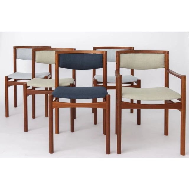 Dining Chairs by Sax, Denmark 160s, Set of 5 For Sale - Image 10 of 10
